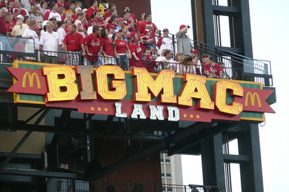 Big Mac Sign, Busch Stadium